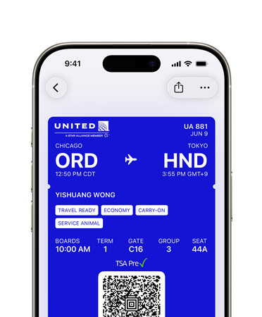 iPhone, top half of screen showing Digital ID stored in the Wallet app